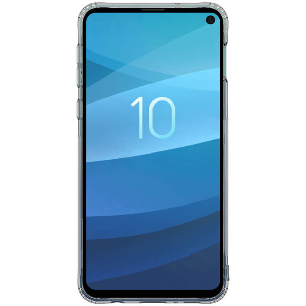 

TPU чехол Nillkin Nature Series для Samsung Galaxy S10e Серый (прозрачный)