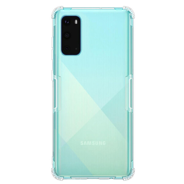 

TPU чехол Nillkin Nature Series для Samsung Galaxy S20 Бесцветный (прозрачный)