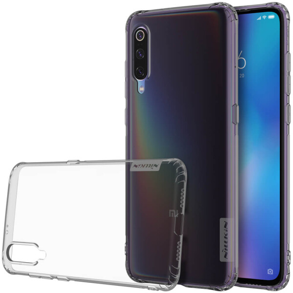 

TPU чехол Nillkin Nature Series для Xiaomi Mi 9 Серый (прозрачный)