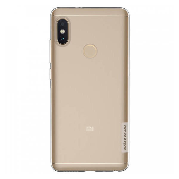

TPU чехол Nillkin Nature Series для Xiaomi Redmi Note 5 Pro / Note 5 (DC) Серый (прозрачный)