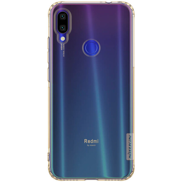 

TPU чехол Nillkin Nature Series для Xiaomi Redmi Note 7 / Note 7 Pro / Note 7s Золотой (прозрачный)
