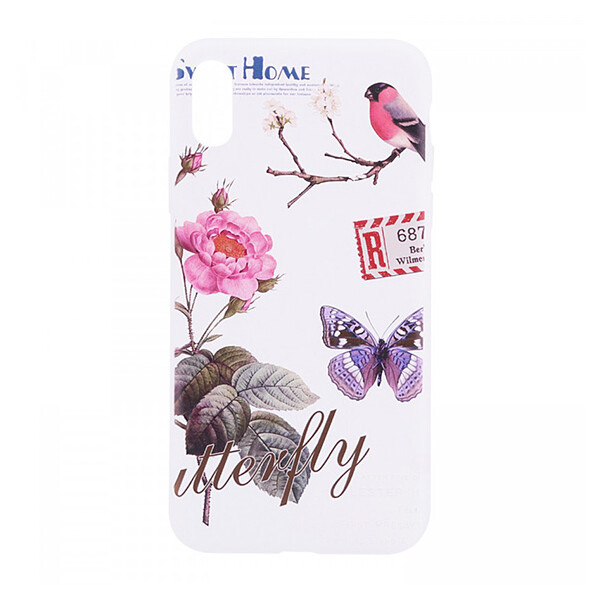

TPU чехол OMEVE Pictures для Apple iPhone X (5.8") / XS (5.8") Butterfly