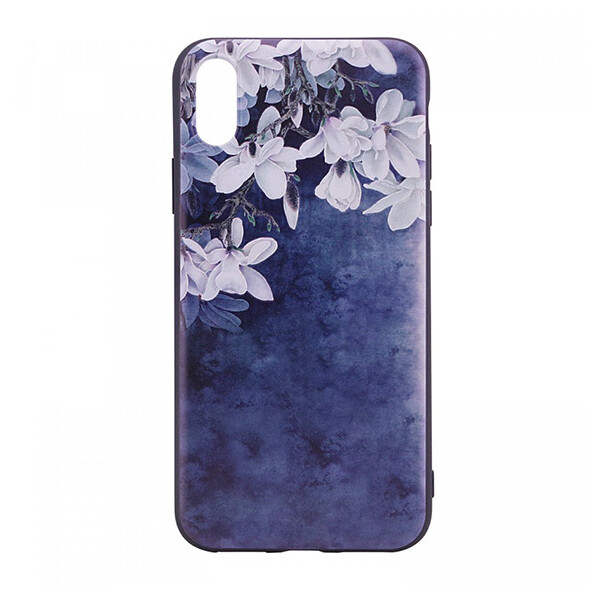 

TPU чехол OMEVE Pictures для Apple iPhone X (5.8") / XS (5.8") Подснежники (темный фон)