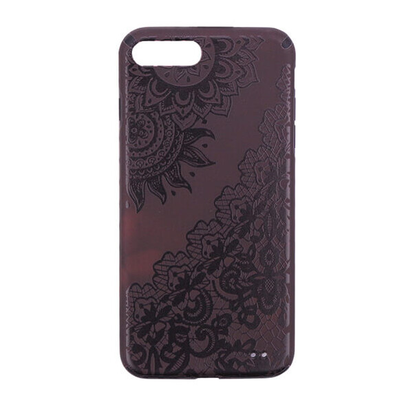 

TPU чехол Secret Case Series для Apple iPhone 7 plus / 8 plus (5.5") Узор / Черный