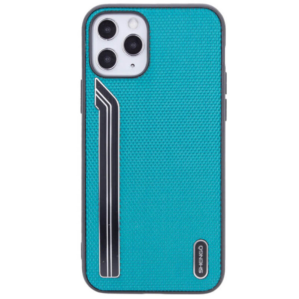 

TPU чехол SHENGO Textile series для Apple iPhone 11 Pro Max (6.5") Зеленый