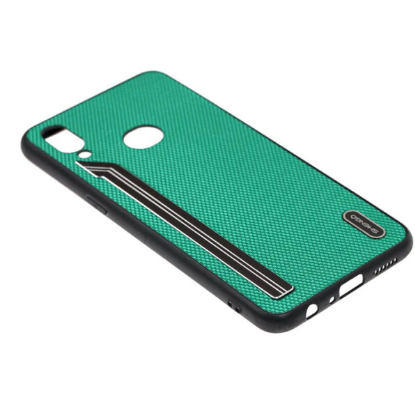 

TPU чехол SHENGO Textile series для Samsung Galaxy A10s Зеленый