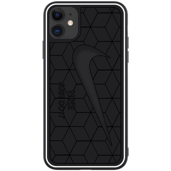 

TPU Чехол Sneakers для Apple iPhone 11 (6.1") Черный / Nike