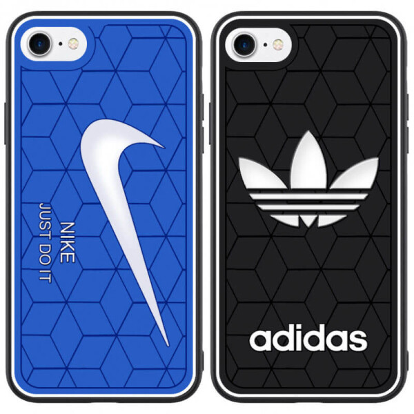 

TPU Чехол Sneakers для Apple iPhone 7 / 8 (4.7") Синий / Nike