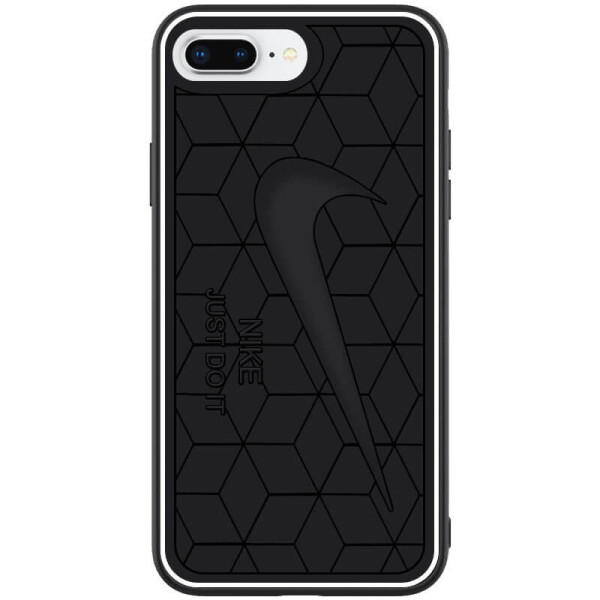 

TPU Чехол Sneakers для Apple iPhone 7 plus / 8 plus (5.5") Черный / Nike