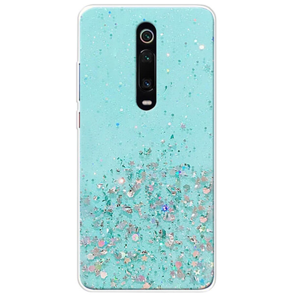 

TPU чехол Star Glitter для Xiaomi Redmi K20 / K20 Pro / Mi9T / Mi9T Pro Мятный