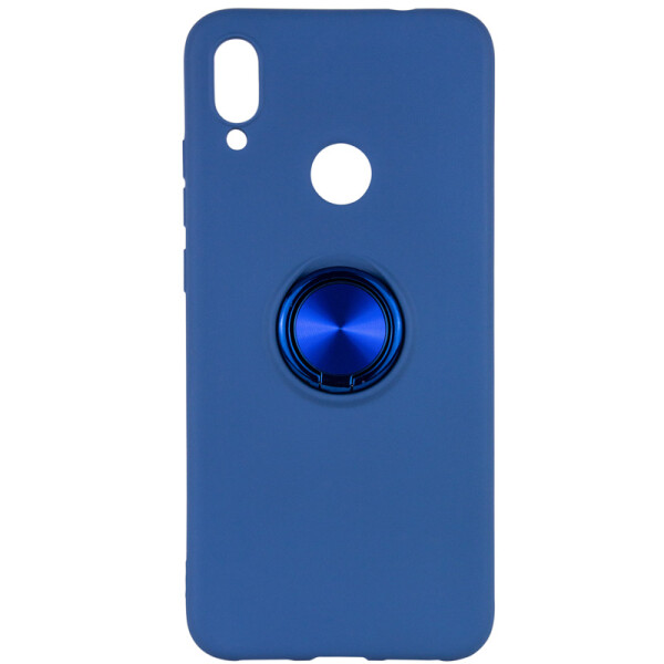 

TPU чехол Summer ColorRing под магнитный держатель для Samsung Galaxy A20 / A30 Синий
