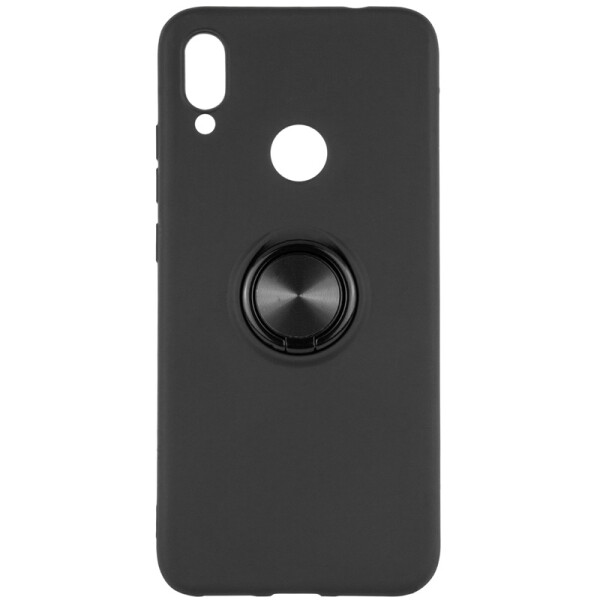 

TPU чехол Summer ColorRing под магнитный держатель для Samsung Galaxy A20 / A30 Черный