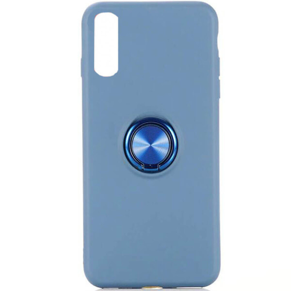 

TPU чехол Summer ColorRing под магнитный держатель для Samsung Galaxy A50 (A505F) / A50s / A30s Синий