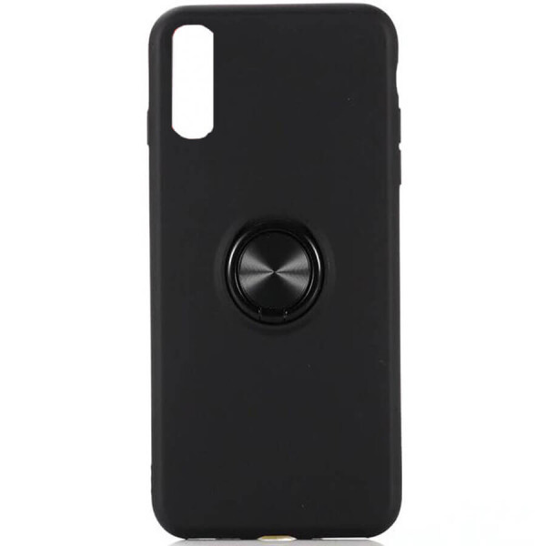 

TPU чехол Summer ColorRing под магнитный держатель для Samsung Galaxy A50 (A505F) / A50s / A30s Черный