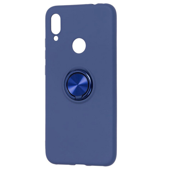 

TPU чехол Summer ColorRing под магнитный держатель для Xiaomi Redmi Note 7 /Note 7 Pro / Note 7s Синий