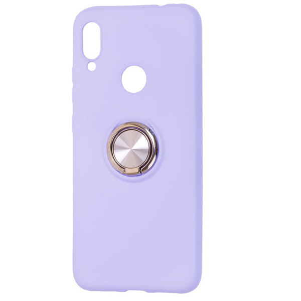 

TPU чехол Summer ColorRing под магнитный держатель для Xiaomi Redmi Note 7 /Note 7 Pro / Note 7s Фиолетовый