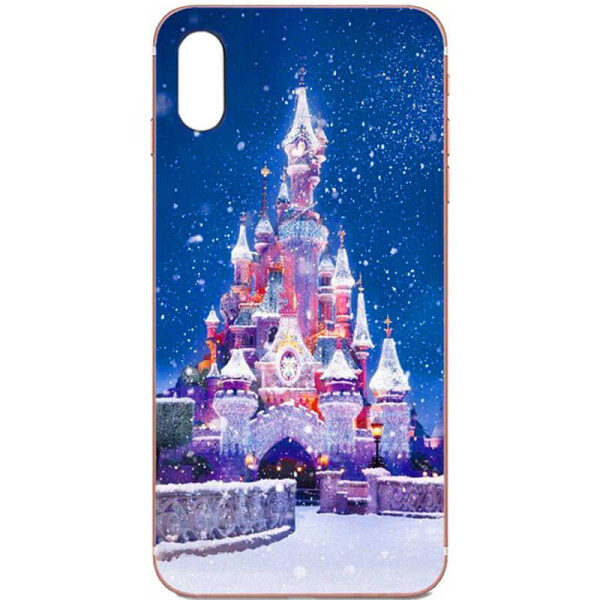 

TPU чехол Зимняя сказка для Apple iPhone XR (6.1") Замок
