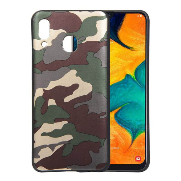 

TPU чехол камуфляж для Samsung Galaxy A20 / A30 Зеленый