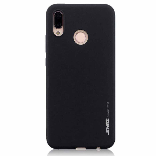

TPU чехол матовый SMTT для Huawei P Smart+ (nova 3i) Черный (Soft touch)
