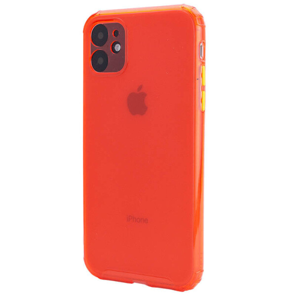 

TPU чехол Сolor matte для Apple iPhone 11 (6.1") Красный