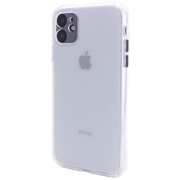 

TPU чехол Сolor matte для Apple iPhone 11 (6.1") Прозрачный