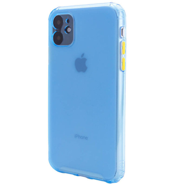 

TPU чехол Сolor matte для Apple iPhone 11 (6.1") Синий