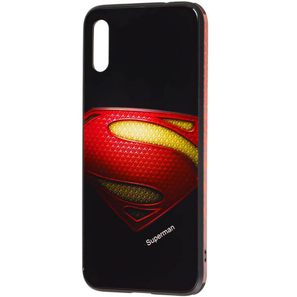 

TPU+Glass чехол Cute Print для Apple iPhone X (5.8") / XS (5.8") Superman