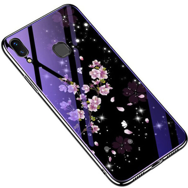 

TPU+Glass чехол Fantasy с глянцевыми торцами для Samsung Galaxy A20 / A30 Цветение