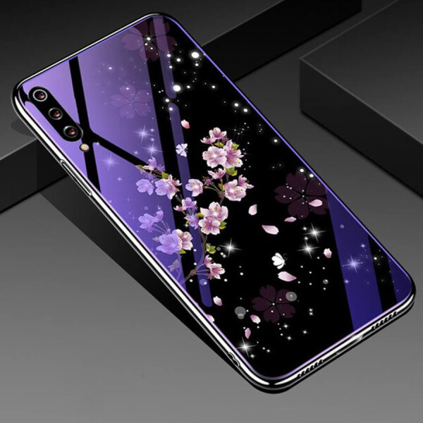 

TPU+Glass чехол Fantasy с глянцевыми торцами для Xiaomi Mi CC9 / Mi 9 Lite Цветение