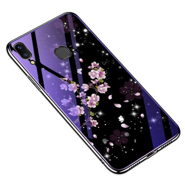 

TPU+Glass чехол Fantasy с глянцевыми торцами для Xiaomi Redmi 7 Цветение