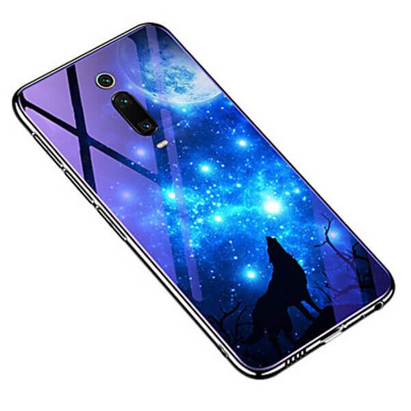 

TPU+Glass чехол Fantasy с глянцевыми торцами для Xiaomi Redmi K20 / K20 Pro / Mi9T / Mi9T Pro Лунная ночь