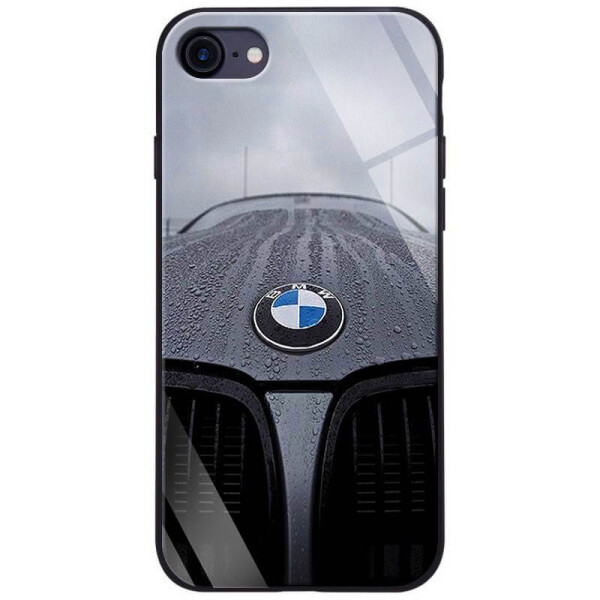 

TPU+Glass чехол ForFun для Apple iPhone 7 / 8 (4.7") Белый/БМВ