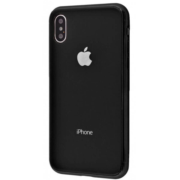 

TPU+Glass чехол Glamor для Apple iPhone XS Max (6.5") Черный