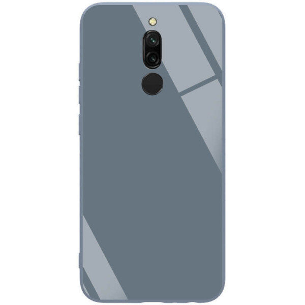 

TPU+Glass чехол GLOSSY для Xiaomi Redmi 8 Зеленый / Pine green