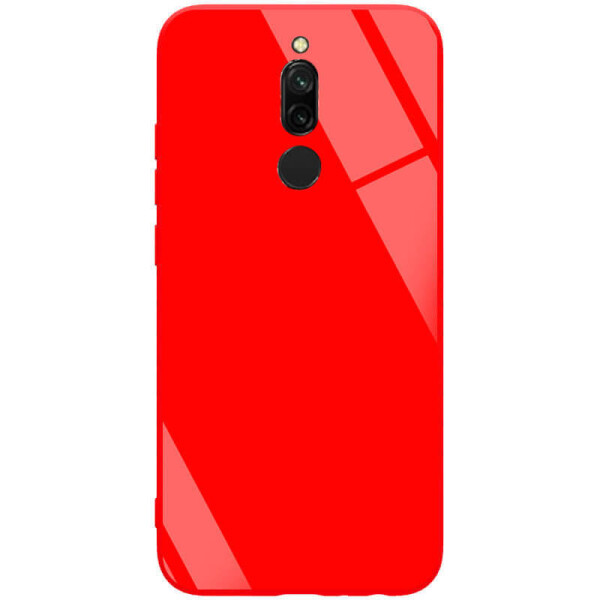 

TPU+Glass чехол GLOSSY для Xiaomi Redmi 8 Красный / Red