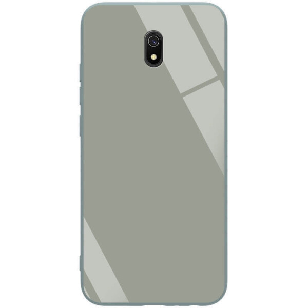 

TPU+Glass чехол GLOSSY для Xiaomi Redmi 8a Серый / Lavender Gray