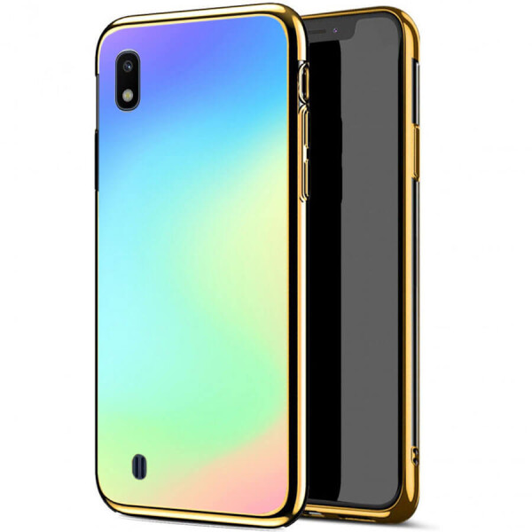 

TPU+Glass чехол Gradient Rainbow без лого для Samsung Galaxy A10 (A105F) Радуга