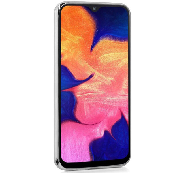 

TPU+Glass чехол Gradient Rainbow с лого для Samsung Galaxy A20 / A30 Зеленый