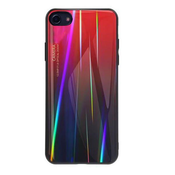 

TPU+Glass чехол Luster для Apple iPhone 7 / 8 (4.7") Красный