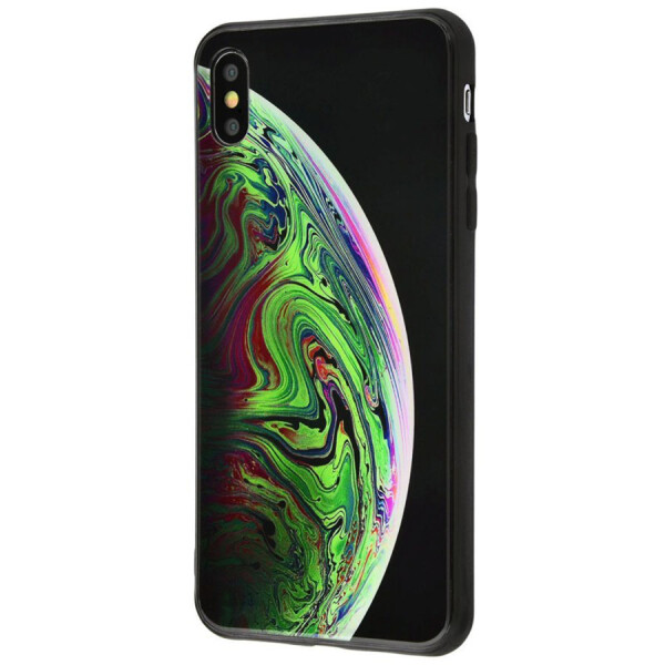 

TPU+Glass чехол Planet для Apple iPhone X (5.8") / XS (5.8") Зеленый