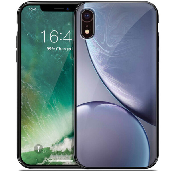 

TPU+Glass чехол Planet для Apple iPhone XR (6.1") Серый