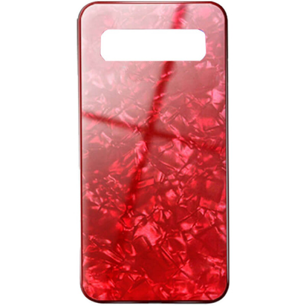 

TPU+Glass чехол Shell для Samsung Galaxy S10+ Красный