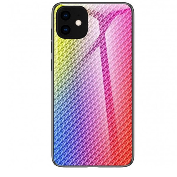 

TPU+Glass чехол Twist для Apple iPhone 11 (6.1") Сиреневый