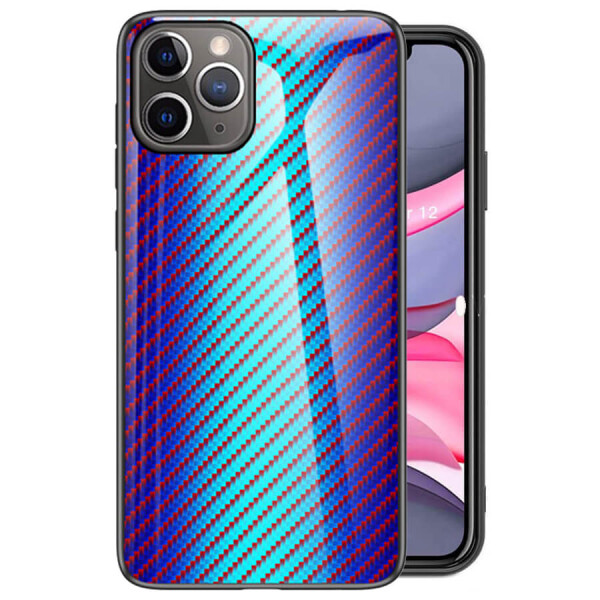 

TPU+Glass чехол Twist для Apple iPhone 11 Pro Max (6.5") Голубой