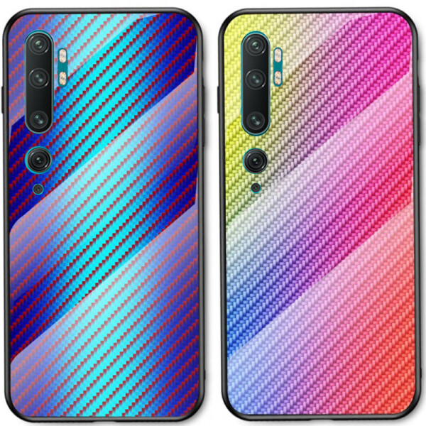 

TPU+Glass чехол Twist для Xiaomi Mi Note 10 / Note 10 Pro / Mi CC9 Pro Сиреневый