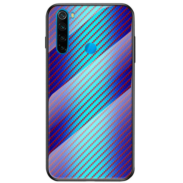 

TPU+Glass чехол Twist для Xiaomi Redmi Note 8 Голубой