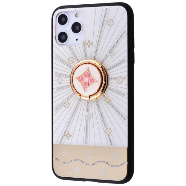 

TPU+Glass чехол TYBOMB Shinig Line для Apple iPhone XS Max (6.5") white
