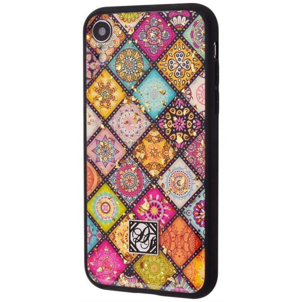 

TPU+PC "Confetti Print" для Apple iPhone XR (6.1") Ромбы