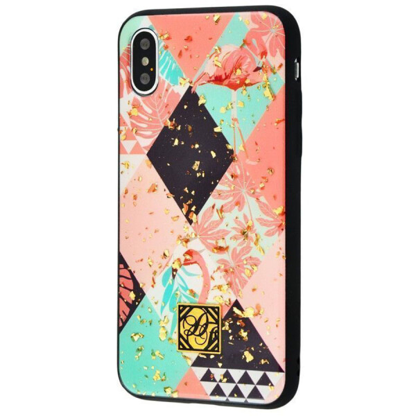 

TPU+PC "Confetti Print" для Apple iPhone XS Max (6.5") Абстракция с цветами