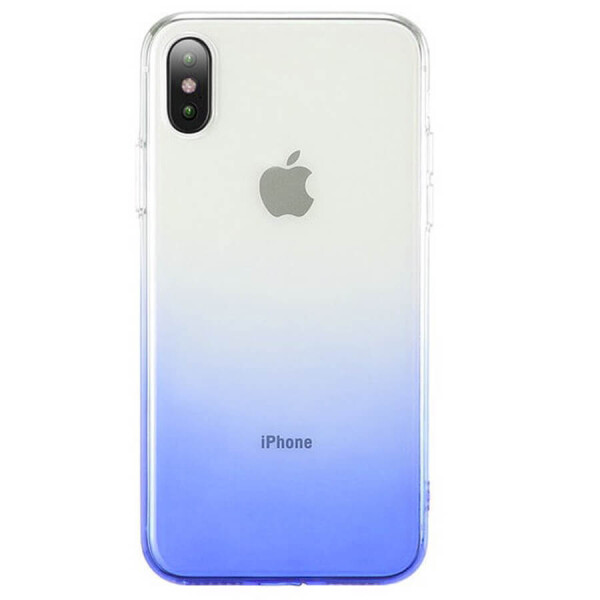 

TPU+PC Ombre для Apple iPhone X / XS (5.8") Синий